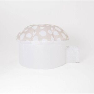 SMOL Air Fort Inflatable Mushroom Tent Kids Play Fort Beige Polka Dot NEW Sealed